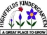 Highfields Kindergarten Logo