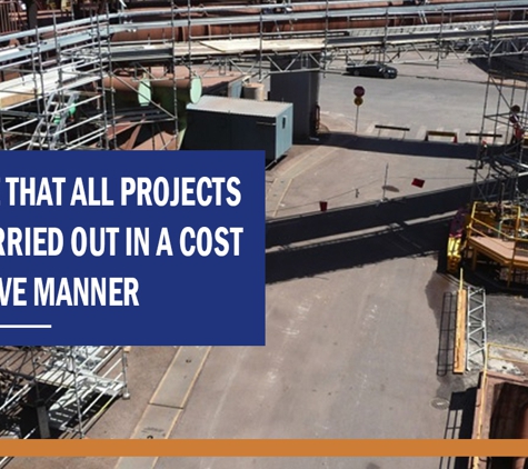 K.J. Industrial Scaffolding - Port Kembla, NSW. Ensure that all projects are carried out in a cost effective manner.