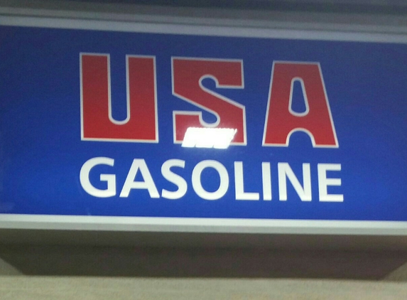 USA Gasoline - Palmdale, CA. Usa Gasoline Sign