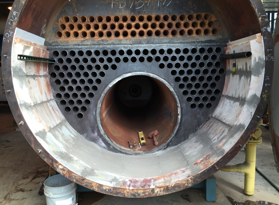 Massey Boiler Repair - Jackson, MS. ½ tube sheet replaced at Woolfolk Bld Jackson, MS 2015