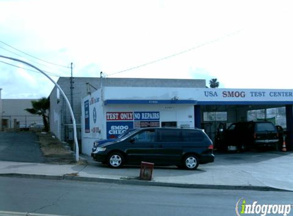 USA Smog Test Center - San Diego, CA