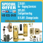 Baltimore Locksmith Key Replacement