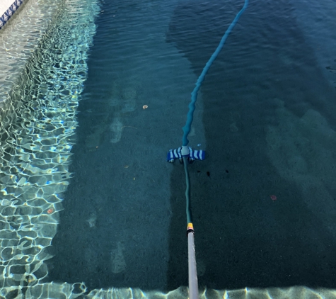 LUX Pool Services - Chino Hills, CA. Manual vacuum