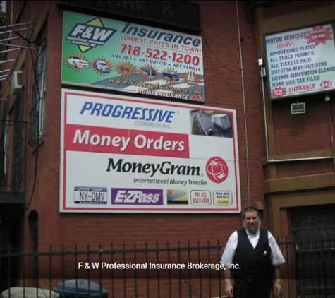 F & W Professional Insurance Brokerage Inc. - Brooklyn, NY