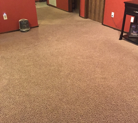 Stanley Steemer Carpet Cleaner - Lawton, OK. West living room and hall