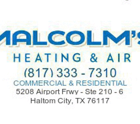 Malcolms Heating & Air - Haltom City, TX