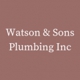 Watson & Sons Plumbing Inc