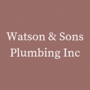 Watson & Sons Plumbing Inc