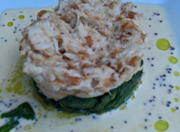 Upstream Grille - Lake Hopatcong, NJ. Crabcake