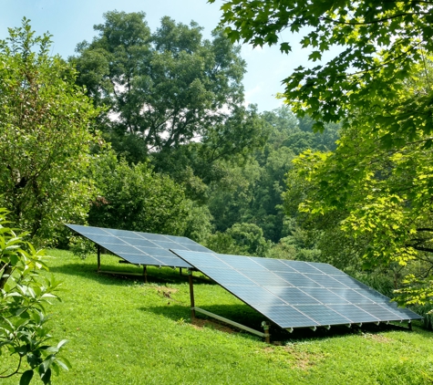 AAT Solar Inc - Cleveland, OH. Backyard Ground Mounted Solar Panels