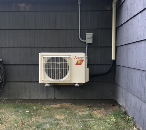 Finger Lakes Refrigeration and Air Conditioning - Cortland, NY. Mitsubishi Heat Pump