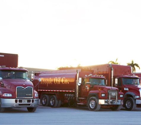 Tropic Oil Company - Medley, FL. 70+ unit fleet provides 24/7 deliveries