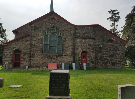 Saint James Episcopal Church - Bristol, PA. Stone re-pointing.