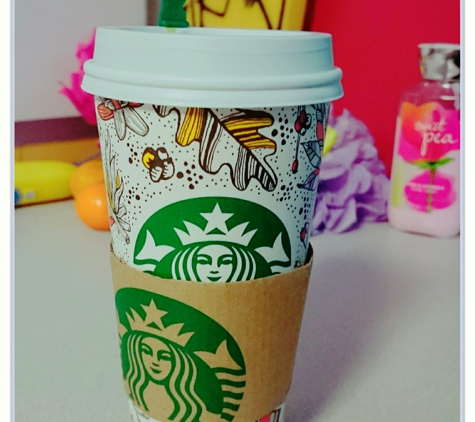 Starbucks Coffee - Rosemead, CA. New design for the season, pretty! Try their Pumpkin Spice Latte (PSL)!