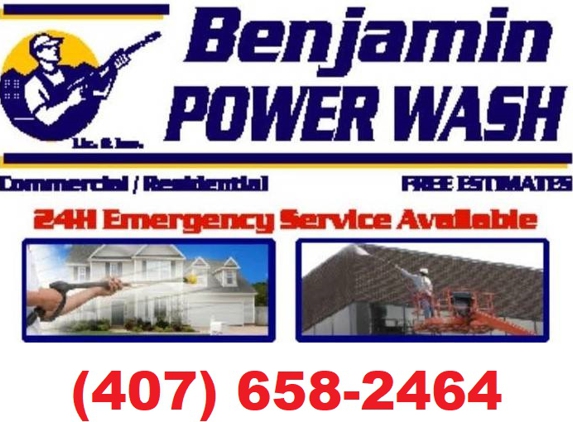 Benjamin Power Wash - Orlando, FL