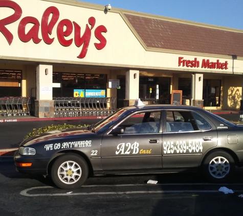 A2B taxi service - San Jose, CA. Customers grocery shopping