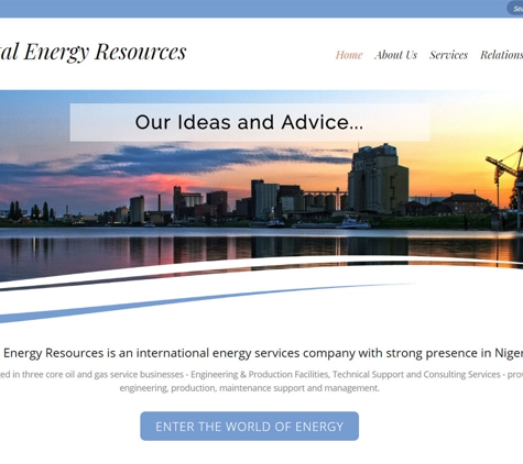 Grace Computer & Internet Corp. - Houston, TX. Grace Computer web design for Capital Energy