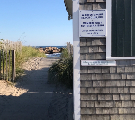 Warren's Point Beach Club - Little Compton, RI