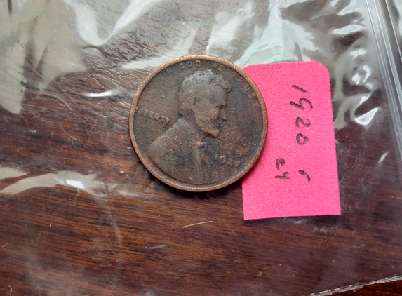 McIntire Rare Collectibles - Jacksonville, AR. 1920 wheat Lincoln copper penny 3.1