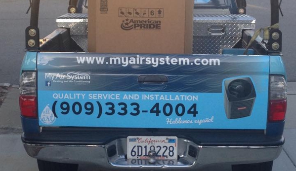 My Air System Heating & Air Conditioning - Fontana, CA