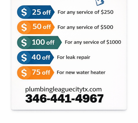 Plumbing League City - League City, TX