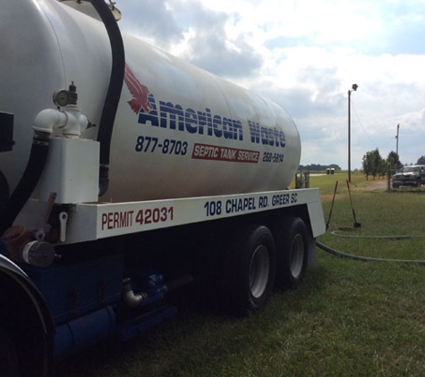 American Waste Septic Tank Service - Greer, SC