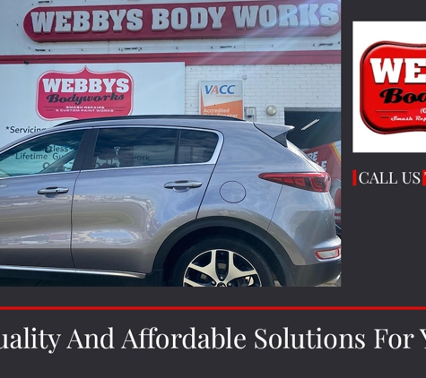 Webbys Body Works - Heidelberg West, VIC. Quality And Affordable Solutions For You