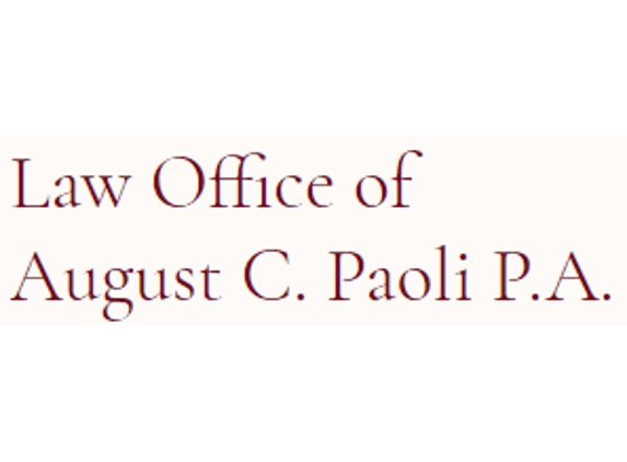 Law Office of August C. Paoli - Hollywood, FL