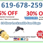 24 Hour Locksmith Service San Diego