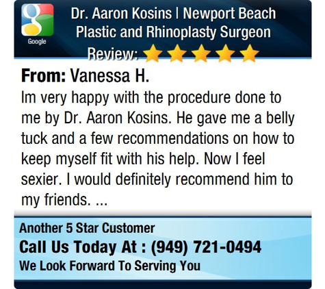 Dr. Aaron Kosins | Newport Beach Plastic and Rhinoplasty Surgeon - Newport Beach, CA