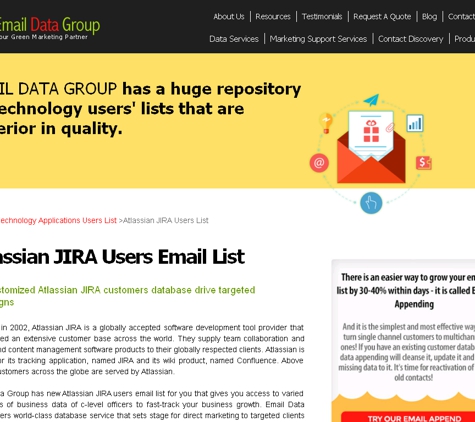 Email Data Group - Westerville, OH