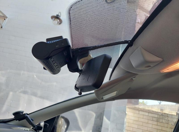 Mr. Track-It Sound & Security - Caringbah, NSW. Front dashcam just installed
