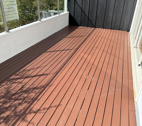 AK Handyman & Cleaning Services - Launceston, TAS. Deck and side path 12m squared $859