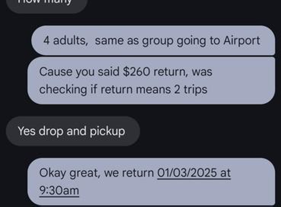 Nancy Bird Airport Shuttle Bus - Colyton, NSW. Unacceptable service