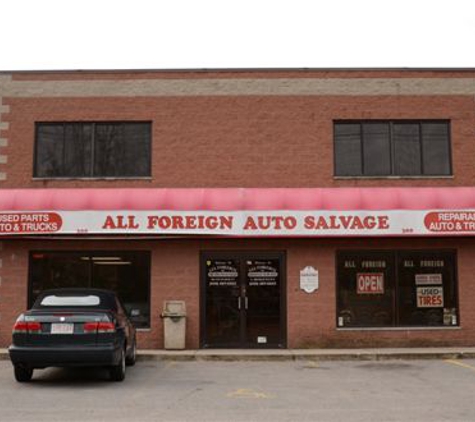 All Foreign Auto Salvage, Inc. - East Bridgewater, MA