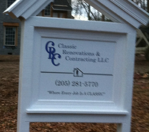 Classic Renovations & Contracting LLC - Odenville, AL