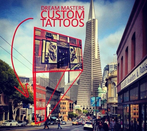 Dream Masters Custom Tattoos Sweden - San Francisco, CA