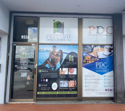 Prestige Laser Center - Miami, FL. Our store front location. Located just minutes away from the Palmetto expressway and Florida turnpike.
