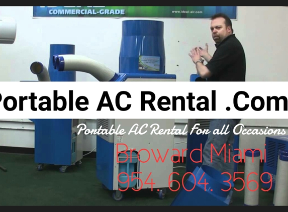 Portable AC Rental - Hallandale Beach, FL