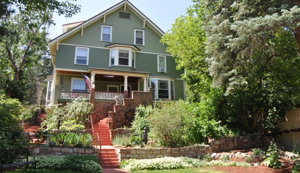 Avenue Hotel Bed and Breakfast - Manitou Springs, CO. summer morning