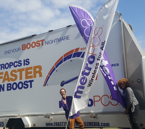 Coast 2 Coast Mobile Media - Stone Mountain, GA. Metro Pcs campaign for the Mobile , Alabama market!