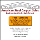 American Steel Carport Sales
