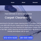 Carpet Cleaners Richardson TX