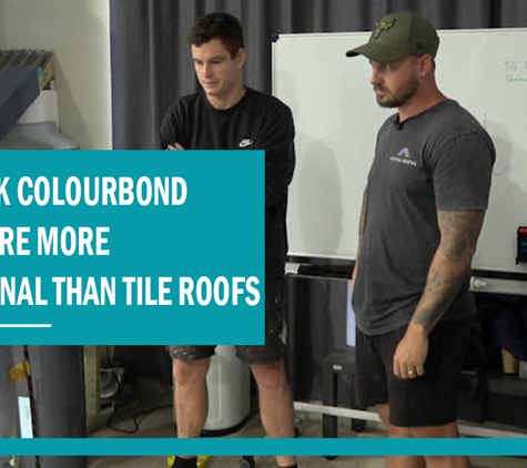 The Roofing Professionals Westside - Homebush West, NSW. We think Colourbond roofs are more functional than tile roofs.