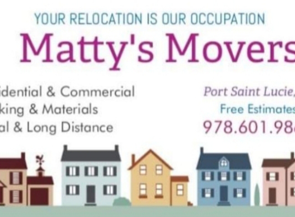 Matty's Movers - Port St. Lucie, FL