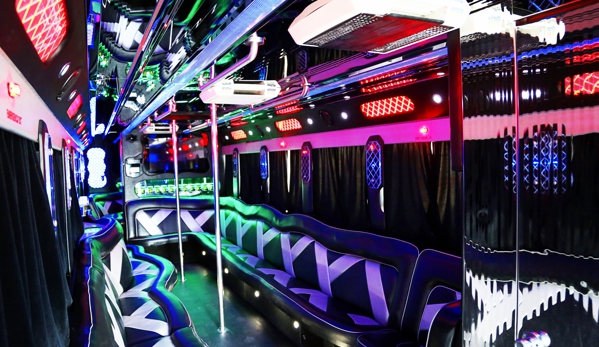 Party Bus Group - Garden Grove, CA. Interior of V.I.P