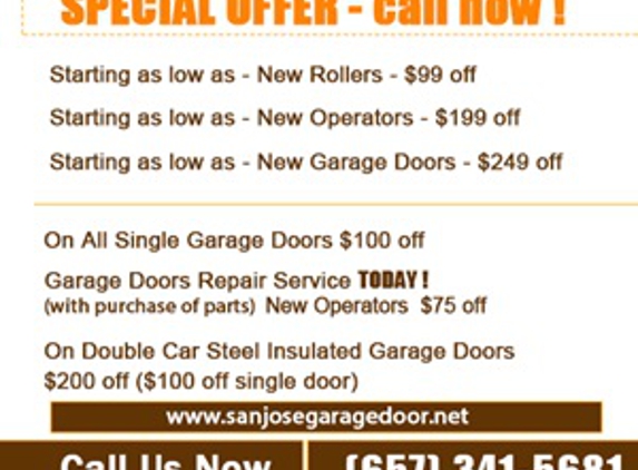 Garage Door San Jose California - San Jose, CA