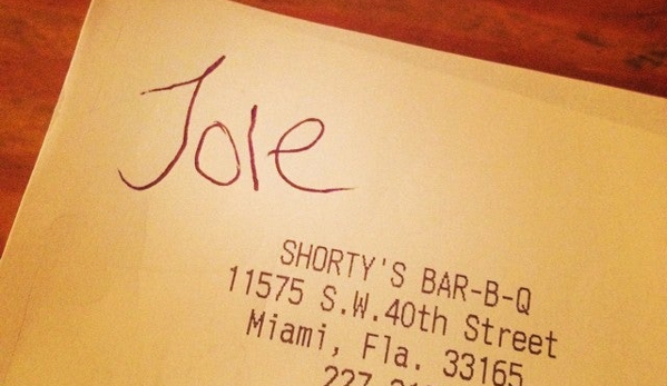 Shorty's Bar-B-Q Bird Road - Miami, FL
