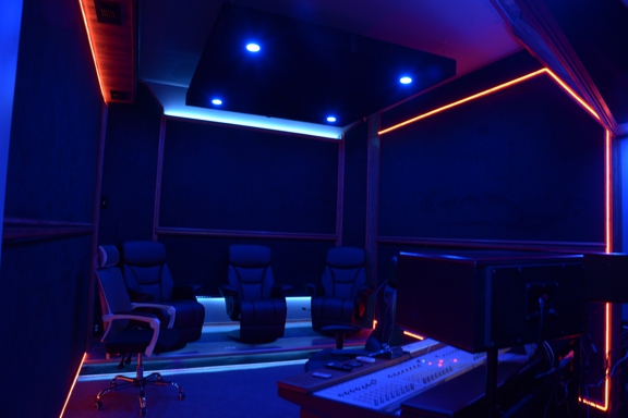 Maximus Music Records recording studio - Charlotte, NC. Studio B control room