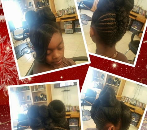 Divine Radiance Healthy Hair Care Services Beauty Salon - Killeen, TX. Updo by Wanda